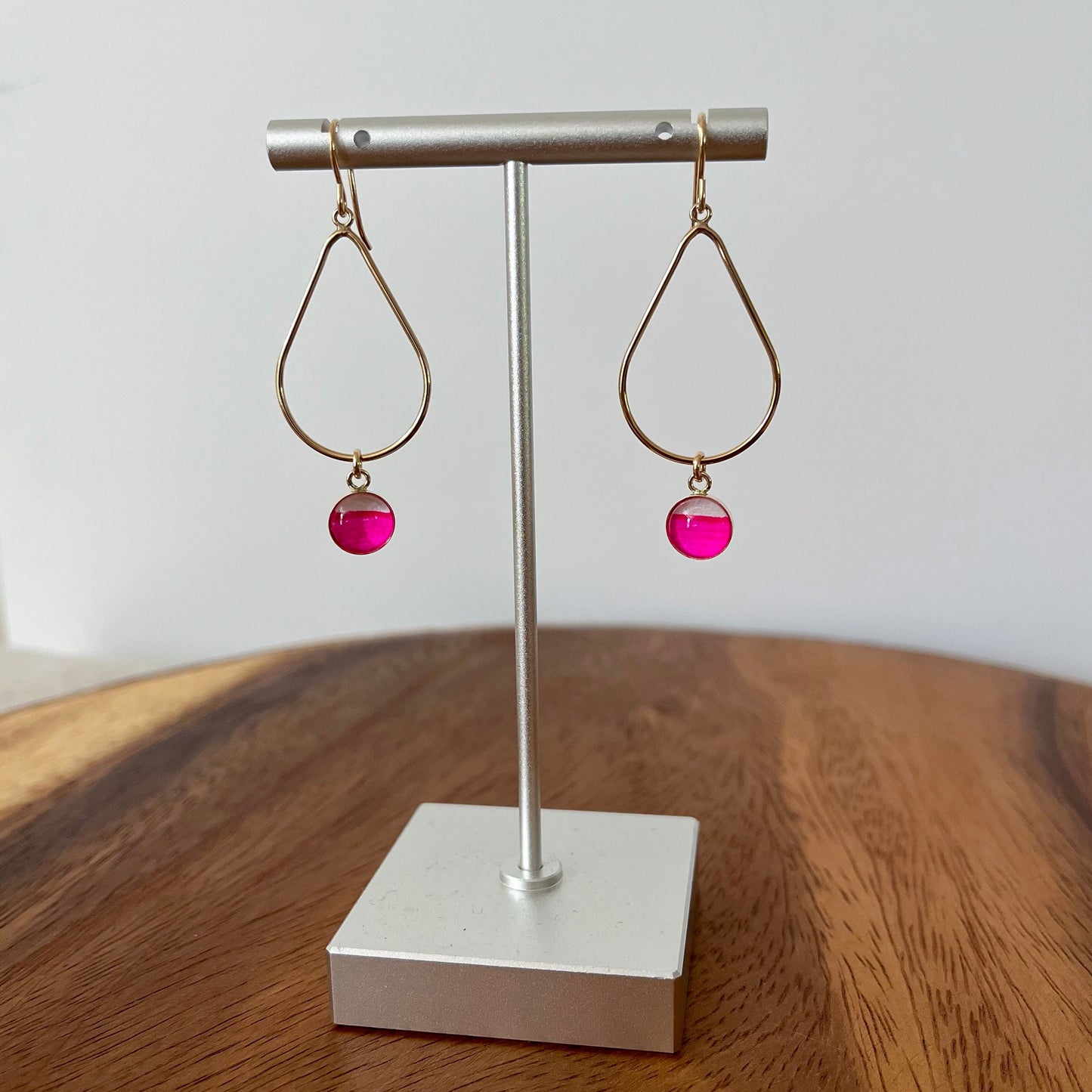 Gold Teardrop Earring