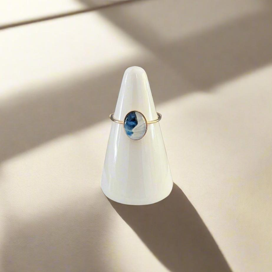 14k Gold Filled Oval Size 7