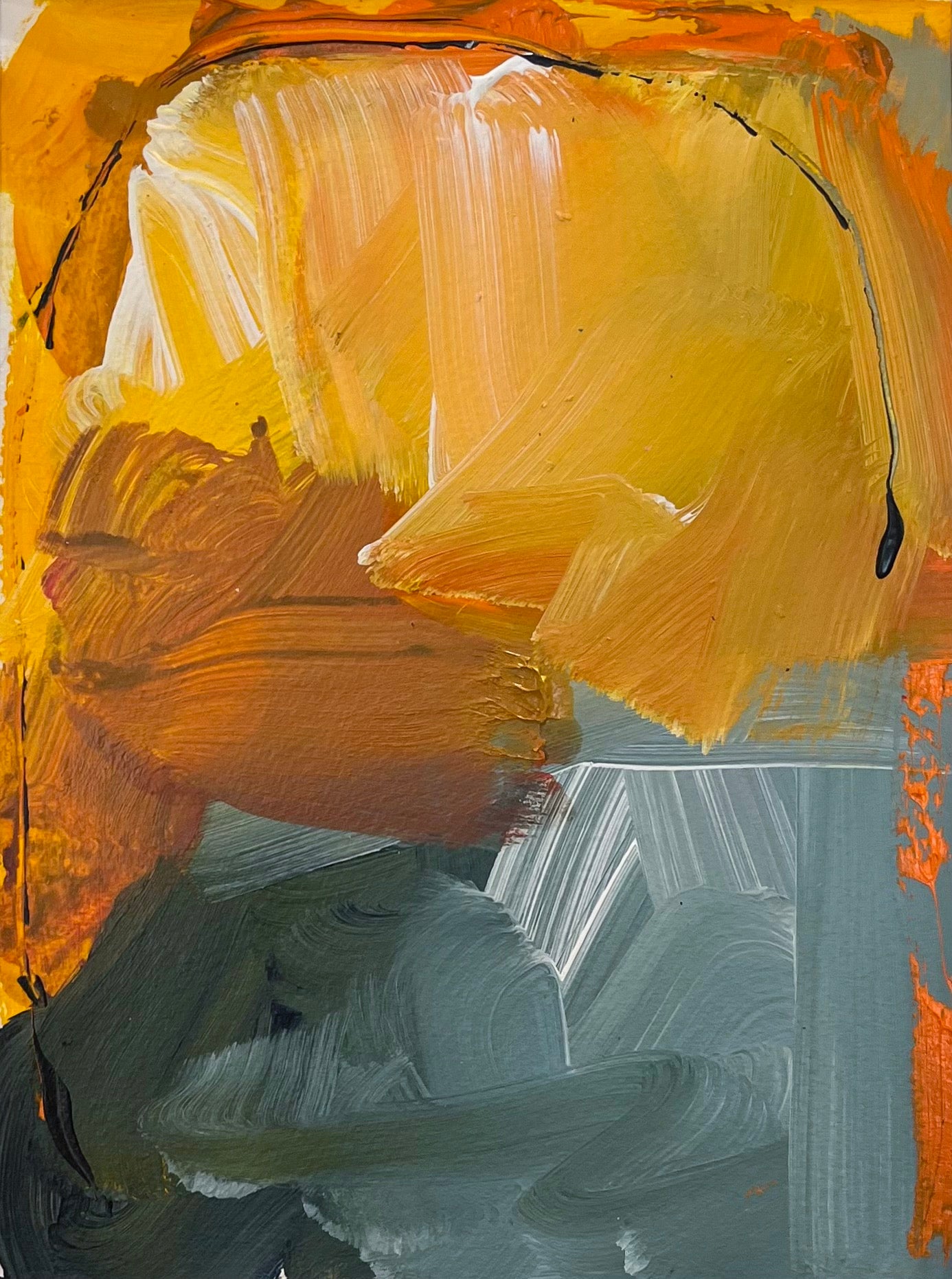 Doorway - Original Matted Painting