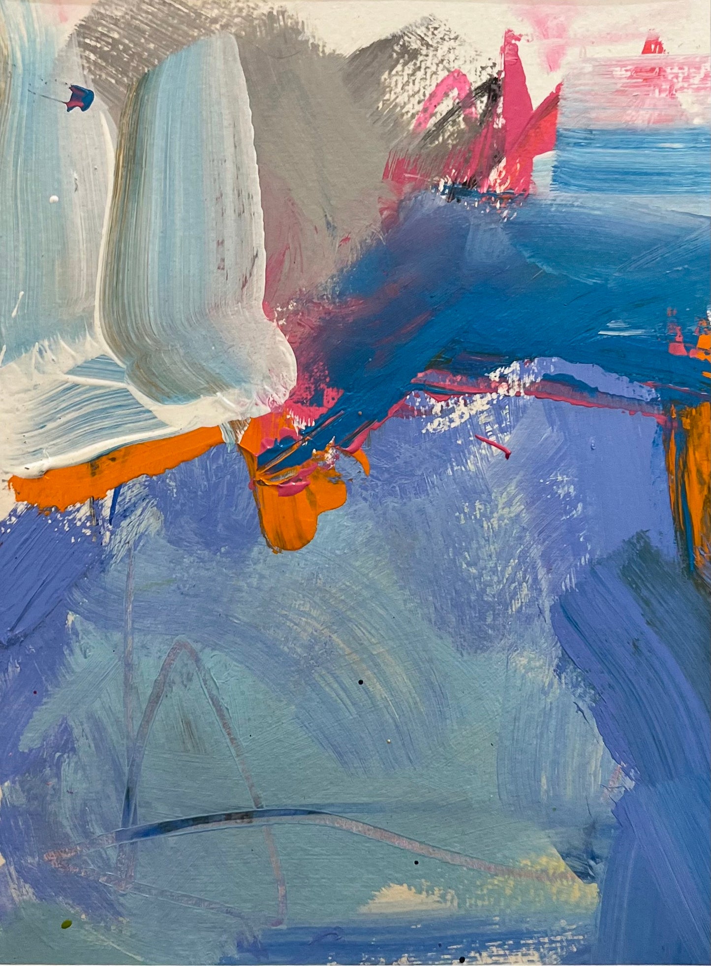 Daydreaming No. 2 - Original Matted Painting