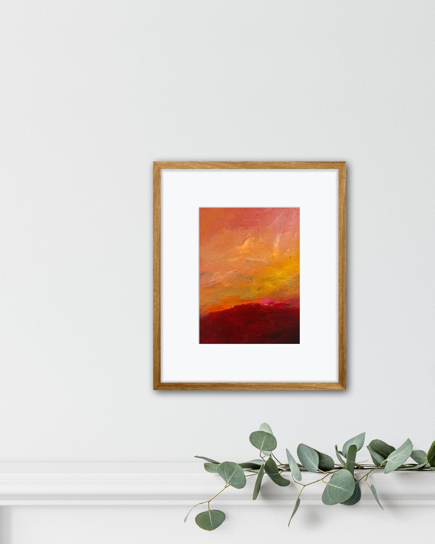 Fire - Original Matted Painting