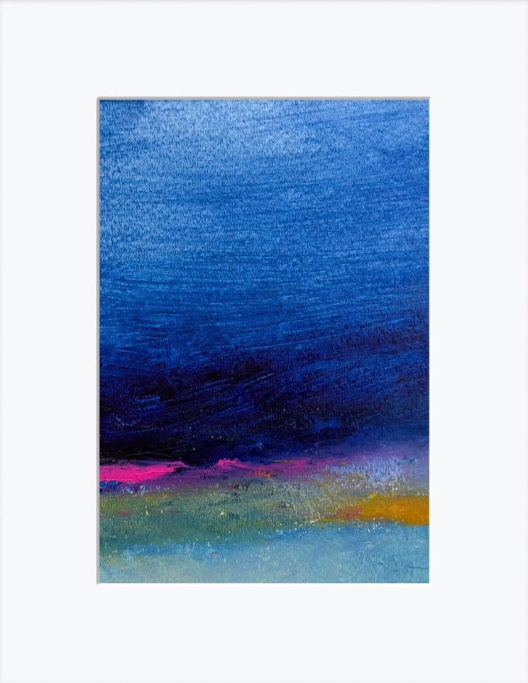 Currents - Original Matted Painting