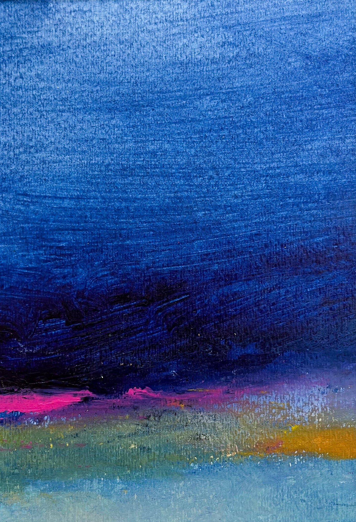 Currents - Original Matted Painting