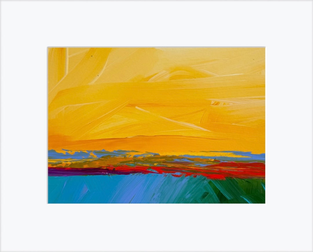 Mirage - Original Matted Painting