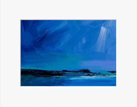 Seascape - Original Matted Painting