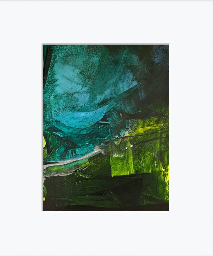 Kelp Forest - Original Matted Painting