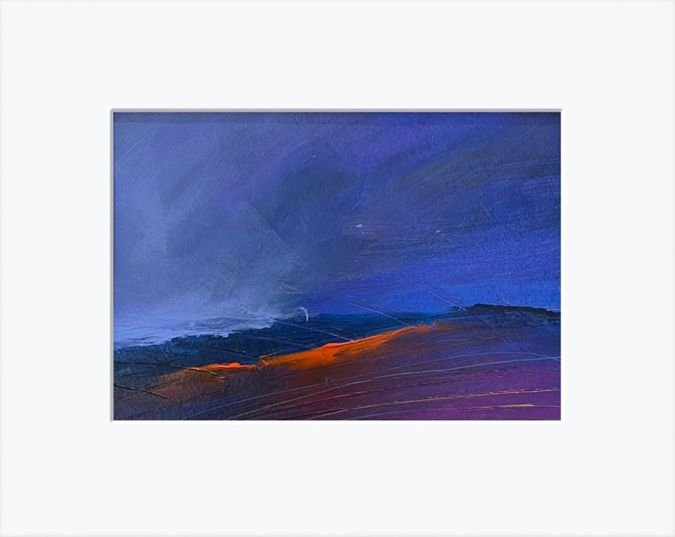 Dusk - Original Matted Painting