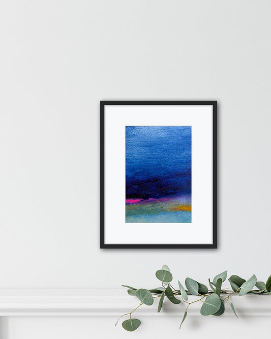 Currents - Original Matted Painting