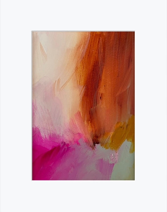 Autumn - Original Matted Painting