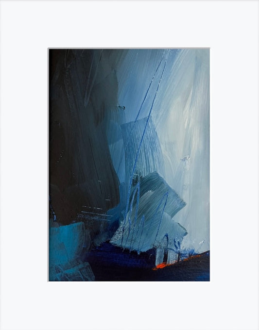 Edges - Original Matted Painting