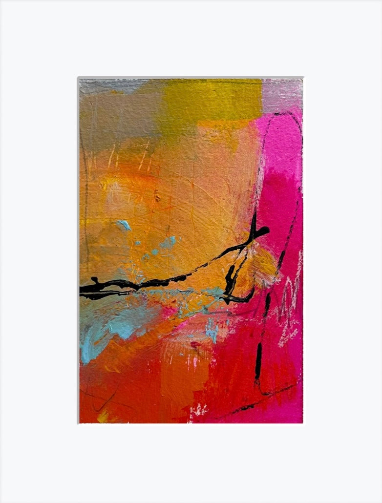 Summer No. 4 - Original Matted Painting