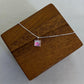 Sterling Silver Square Pendant