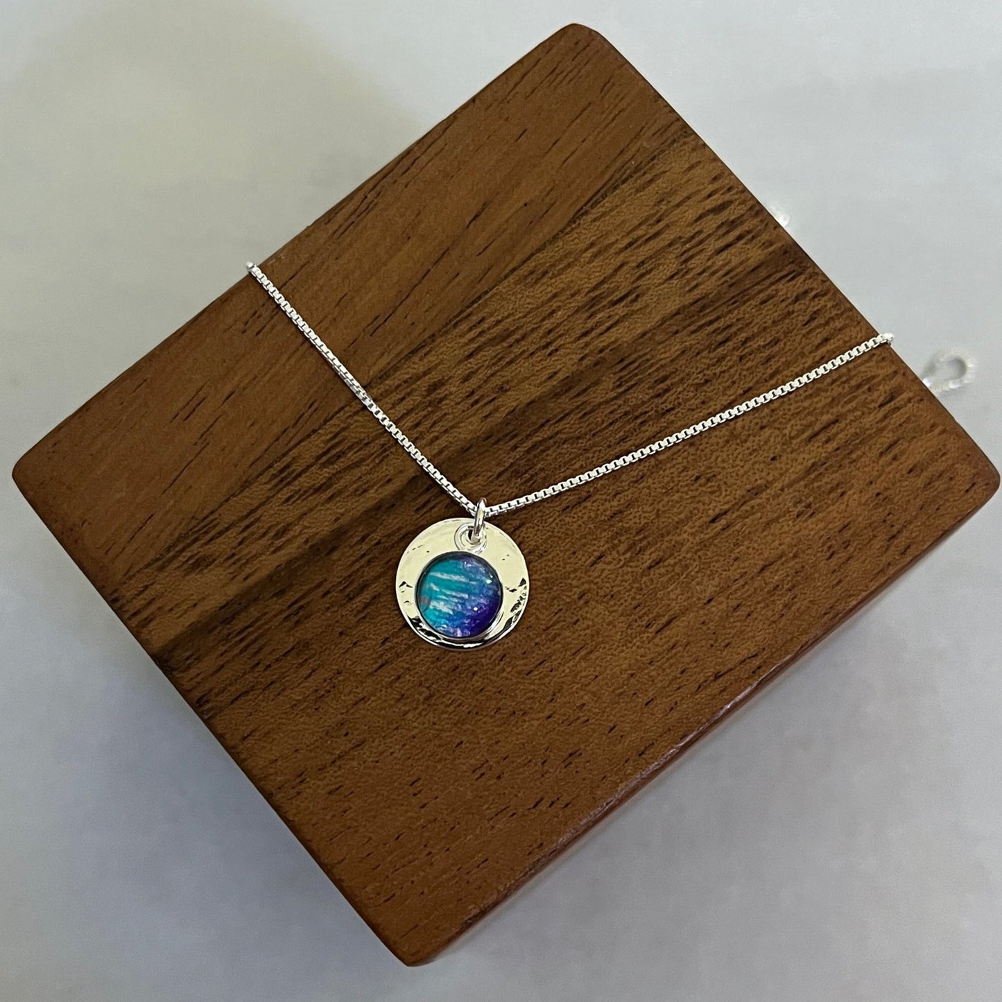 Sterling Silver Disc Pendant